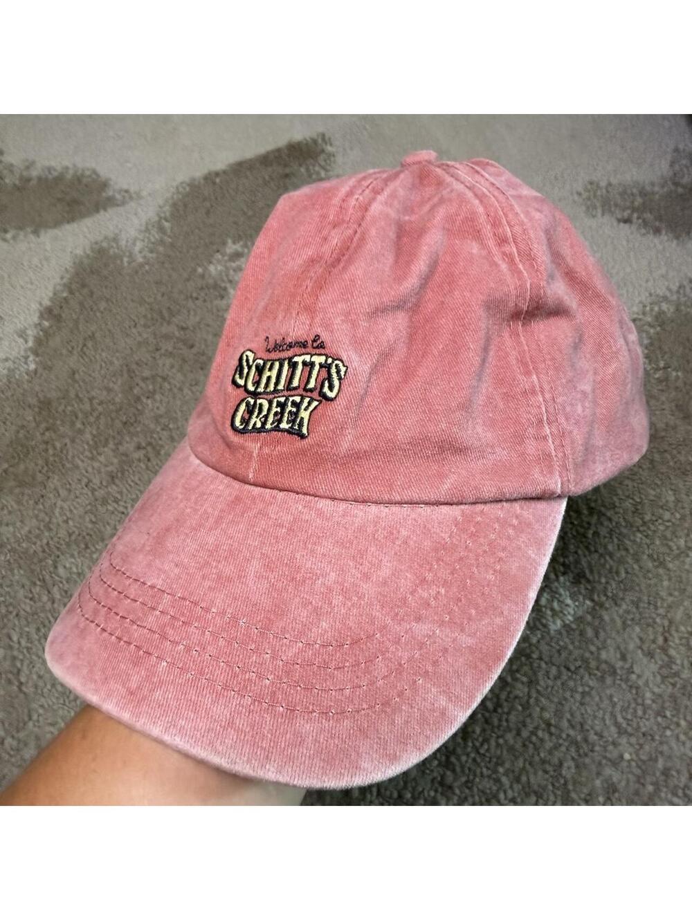 Women's Pink and Red Hat